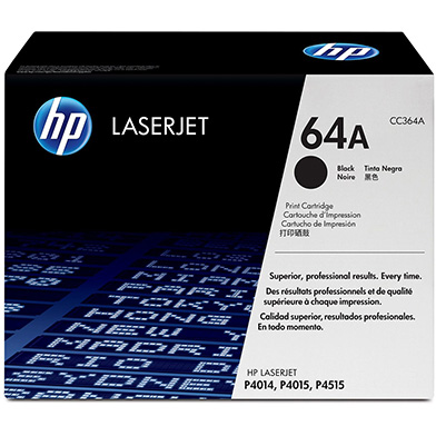 Genuine HP 64A Black Print Cartridge (10,000 pages)